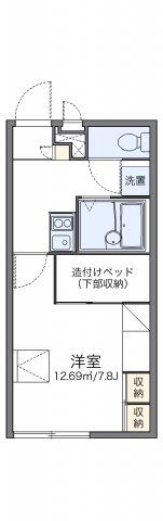 レオパレスアニバーサリーの間取り画像