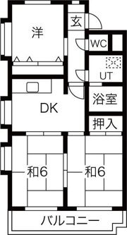 モールセゾン大森の間取り画像