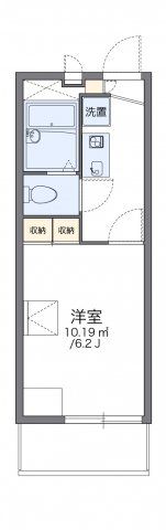 レオパレスパーシモンⅠの間取り画像