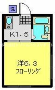 ハイツMIKIの間取り画像