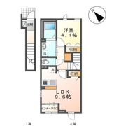 オルテンシア別館の間取り画像
