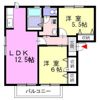 メゾン狩川Bの間取り画像