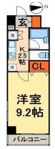 EXZA REGALO 西日暮里の間取り画像