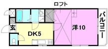 Mer.ronde（メルロンド）の間取り画像