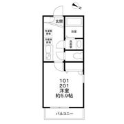エトワール牛込神楽坂の間取り画像