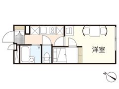 レオパレスエスポワールシェソワの間取り画像