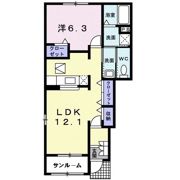 ファミール ハウスⅥの間取り画像