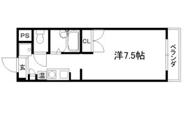 エガールパレスの間取り画像
