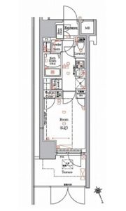 RELUXIA横濱南の間取り画像