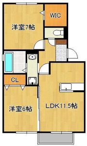 サンタ・アンジェリの間取り画像