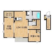 朝日レジデンス荒川本郷Dの間取り画像