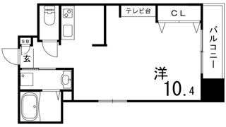 エヌエムサンカンテキャトフB棟の間取り画像