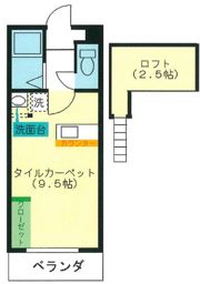 グリーンパレス京山C棟の間取り画像