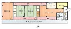 ドミノ箱根マンションの間取り画像