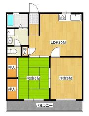 アーバンKNIIの間取り画像