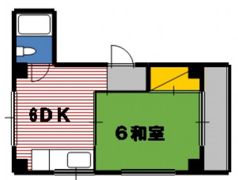 コーポ桜井の間取り画像