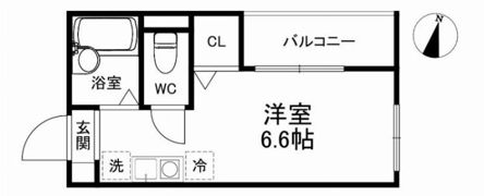 メルディア立石の間取り画像