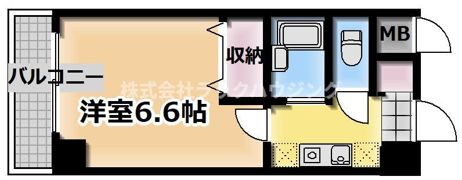 おおきに新大阪駅前サニーアパートメントの間取り画像