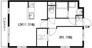 グランソレイユの間取り画像