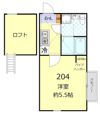 アビターレ杉田の間取り画像
