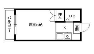 コーポ半田3の間取り画像