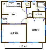 小泉ハイムの間取り画像