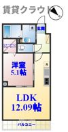 ミリアビタ大森台の間取り画像