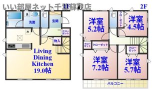 Kolet千葉生実町の間取り画像