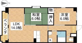 メゾン西山の間取り画像