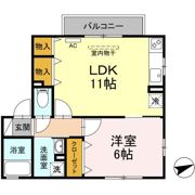 フォレスタ等々力の間取り画像