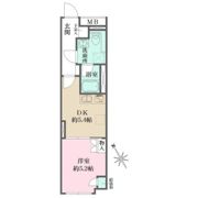Fika大井町の間取り画像