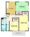 ハイツ宮ノ下 Cの間取り画像