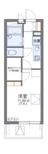 レオパレスドリームハウス枚方の間取り画像