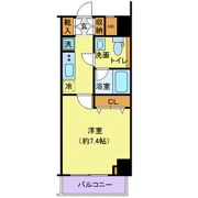 プレール・ドゥーク木場駅前の間取り画像