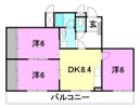 ソレール谷町の間取り画像