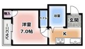 フリーディオ春日町の間取り画像