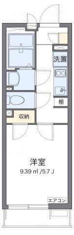 クレイノグリーンブリッジの間取り画像