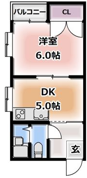 門真エスチュアリーハウスの間取り画像
