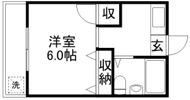 第五進和コーポの間取り画像