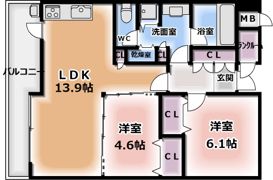 ボヌールの間取り画像