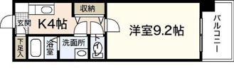 ウィンディア楽々園の間取り画像