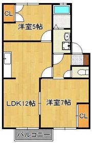 フリーダム美恵の間取り画像