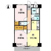 柚の木マンションの間取り画像
