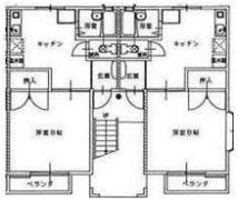 コーポアネシスの間取り画像