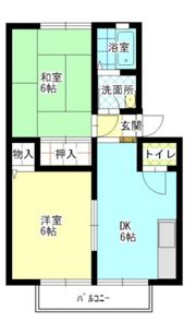 ヴィラウィンディア Cの間取り画像