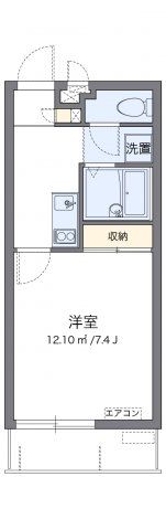 クレイノダイショウハウスⅡの間取り画像