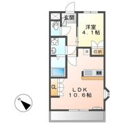 レコルテの間取り画像