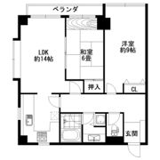 ラ・セーヌ豊中の間取り画像