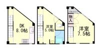 神若通1丁目マンションの間取り画像