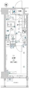 GENOVIA板橋 west green veilの間取り画像